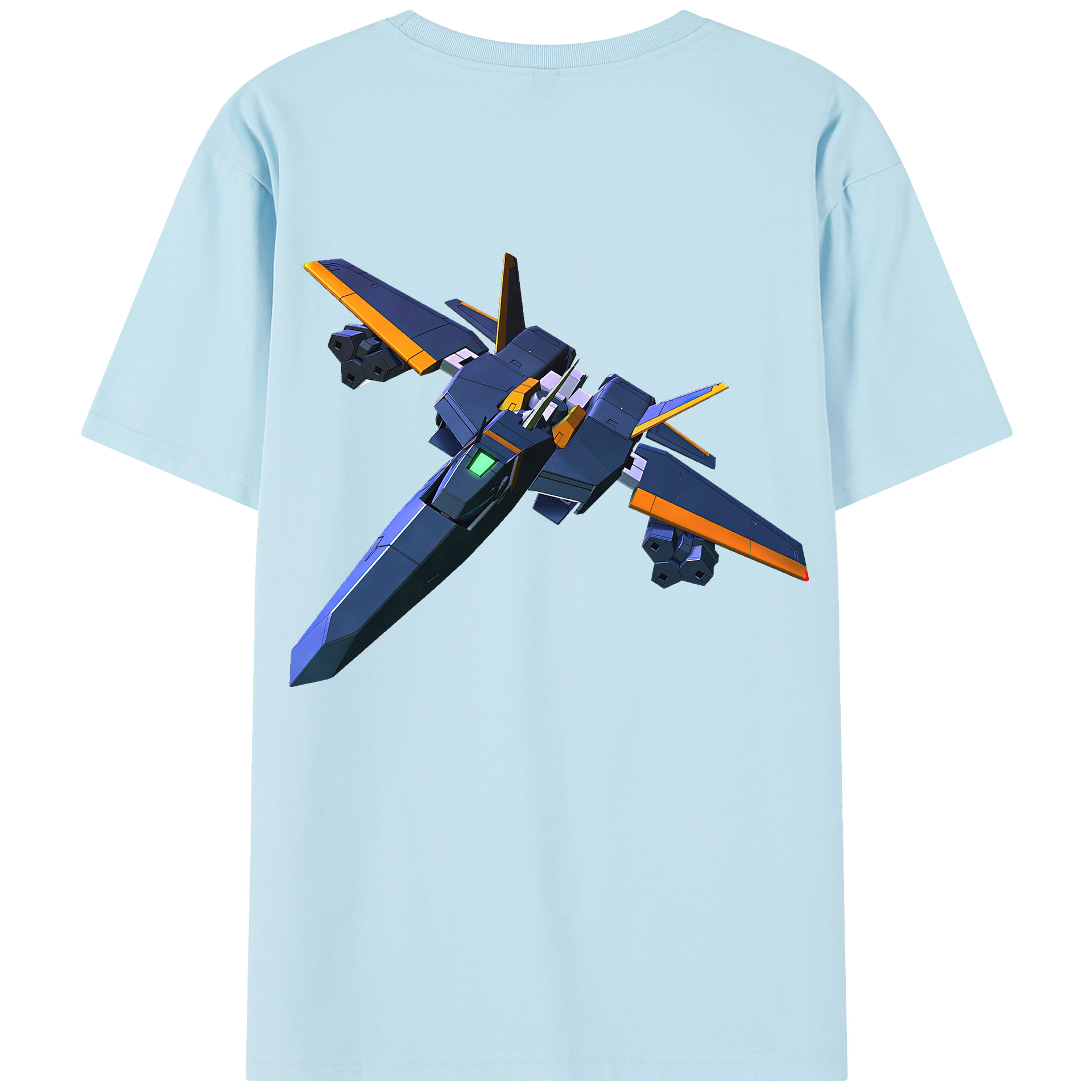 （画像用） 機動戦士ガンダム Mobile Suit Gundam 綿100％半袖Tシャツ（背面プリント）